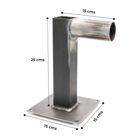 Support mural de miroir de circulation