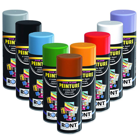 bombes de peinture RAL AFNOR NF X 08 101