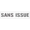 Pochoir SANS ISSUE en pvc