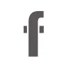 Pochoir lettre F minuscule en pvc