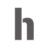 Pochoir lettre H minuscule en pvc