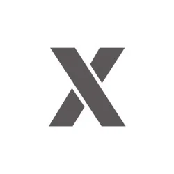 Pochoir lettre X minuscule en pvc
