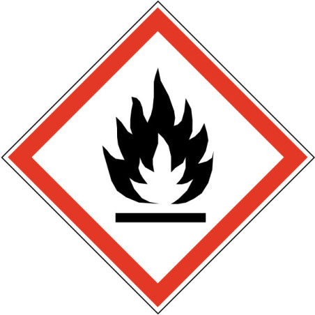 Pictogramme normalisé GHS  Inflammable