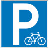 Pictogramme d'information  Parking vélo