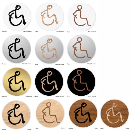 Fond bois pour pictogramme