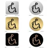 Fond Dibond Aluminium pour pictogramme