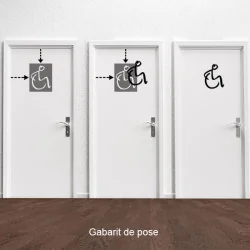 Pictogramme découpé au laser : ASCENSEUR