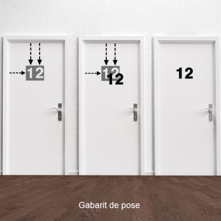 Lot de lettres découpées laser : A B C D E