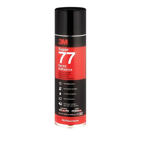 Spray adhesif 3M 77