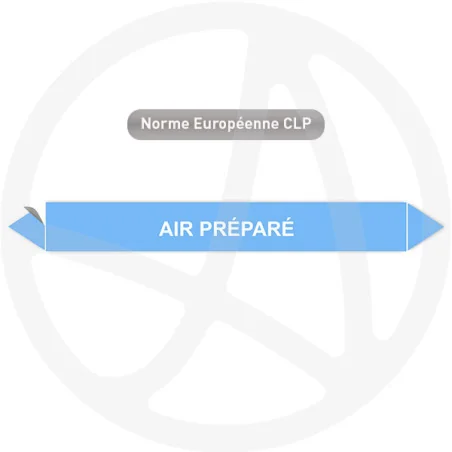 Marqueur de tuyauterie CLP Air préparé