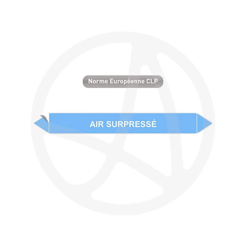 Marqueur de tuyauterie CLP Air surpressé