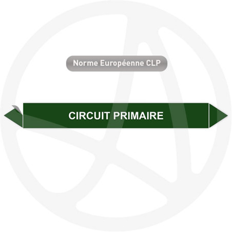 Marqueur de tuyauterie CLP Circuit primaire