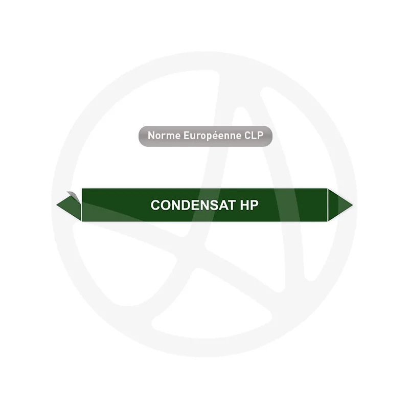 Marqueur de tuyauterie CLP Condensat HP