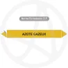 Marqueur de tuyauterie CLP Azote gazeux