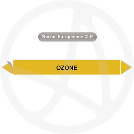 Marqueur de tuyauterie CLP Ozone Marqueur de tuyauterie CLP Ozone