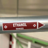 Marqueur de tuyauterie CLP Ethanol