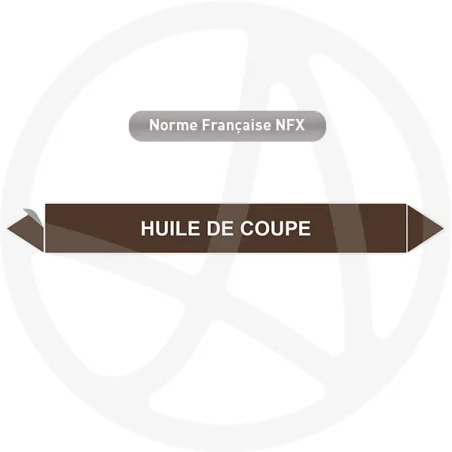 Marqueur de tuyauterie CLP Huile de coupe