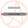 Marqueur de tuyauterie CLP Vapeur saturée