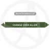 Marqueur de tuyauterie CLP Change over aller