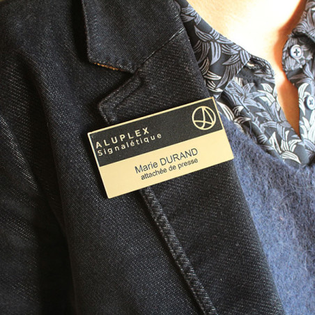 Badge aimanté M