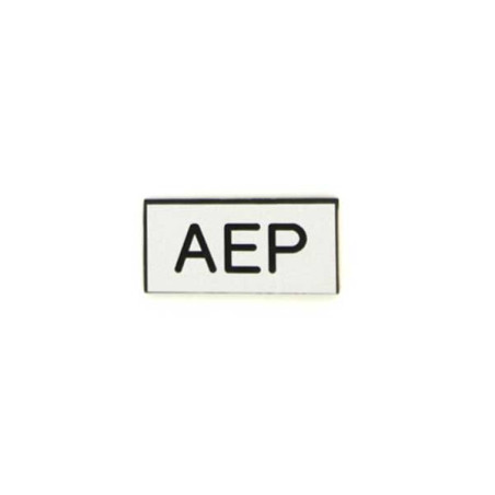 Etiquette gravoply Étiquette de gaine technique  AEP