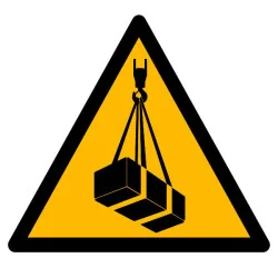 Pictogramme danger Charge suspendue