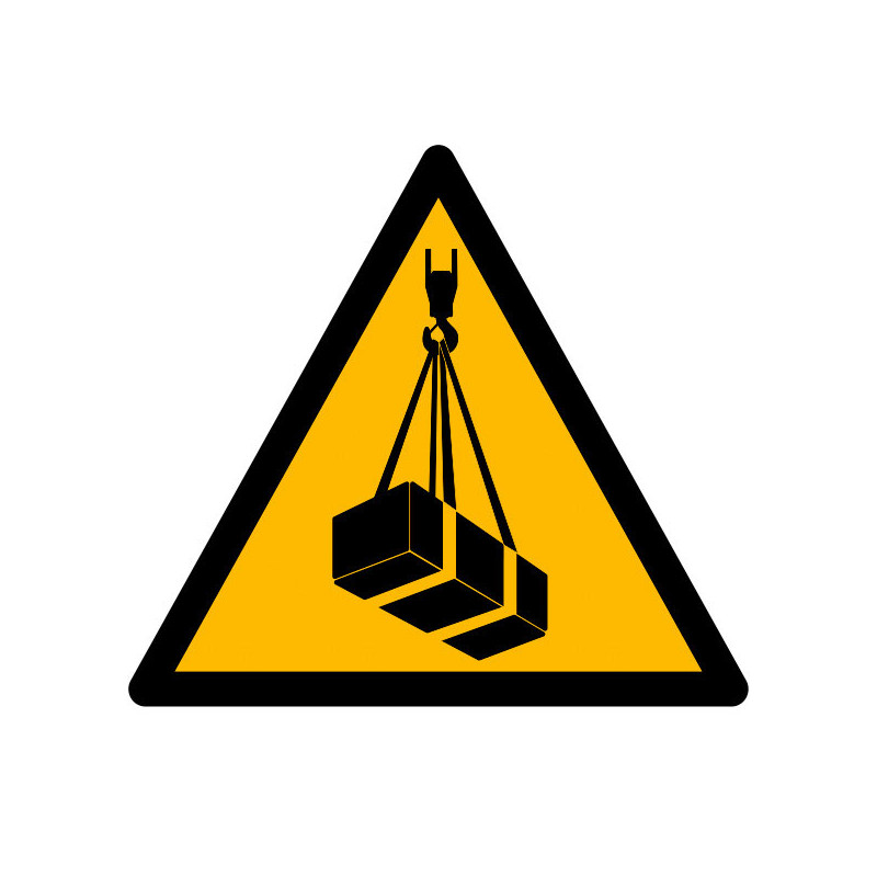 Pictogramme danger  Charge suspendue