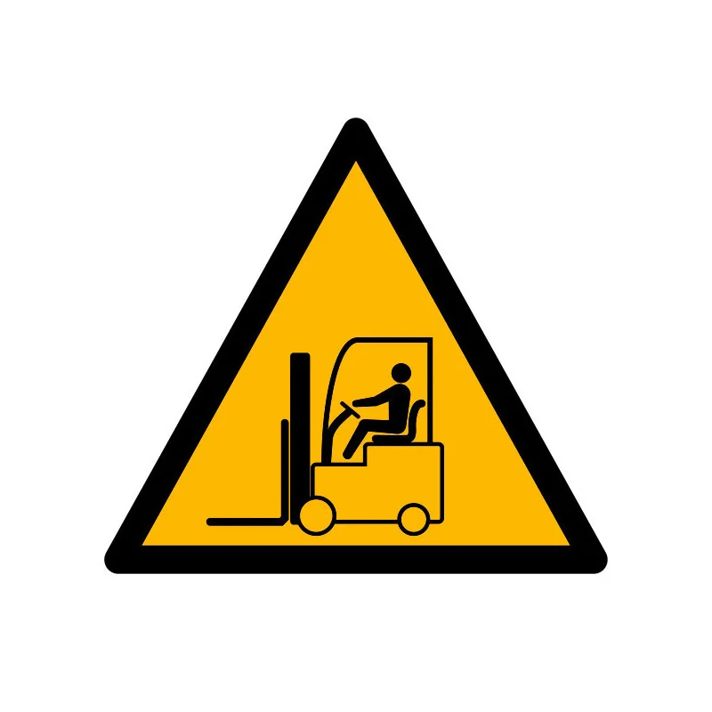 Pictogramme danger Chariot