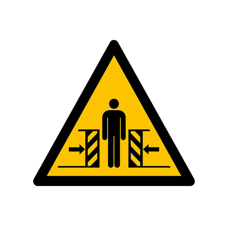 Pictogramme danger  Ecrasement