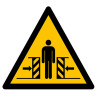 Pictogramme danger  Ecrasement