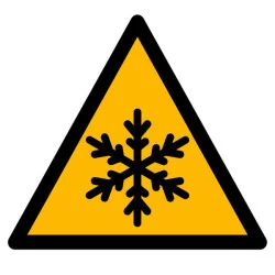 Pictogramme danger Froid et gel