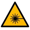 Pictogramme danger Laser