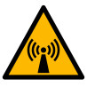 Pictogramme danger  Radiations non ionisantes