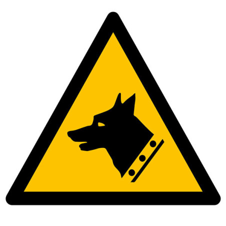 Pictogramme danger  Chien de garde