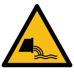 Pictogramme danger Evacuation des eaux usées