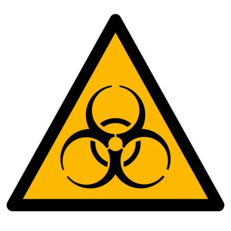 Pictogramme danger Risque biologique