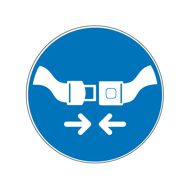 Pictogramme obligation Attacher sa ceinture de sécurité