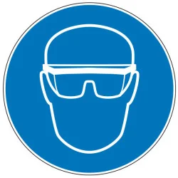 Pictogramme obligation Lunettes