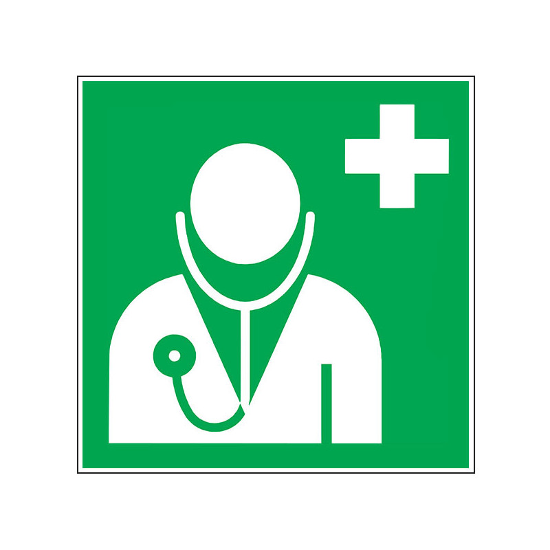 Pictogramme de secours  Médecin