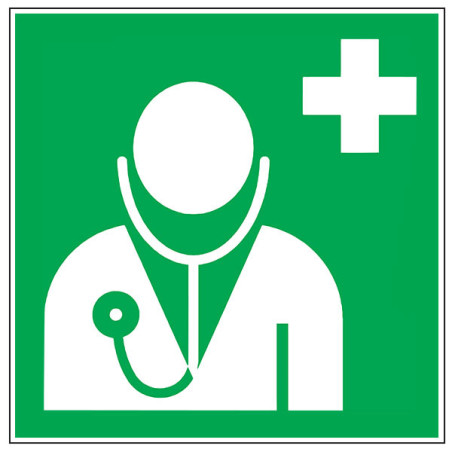 Pictogramme de secours  Médecin