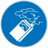 Pictogramme obligation Détecteur de gaz obligatoire