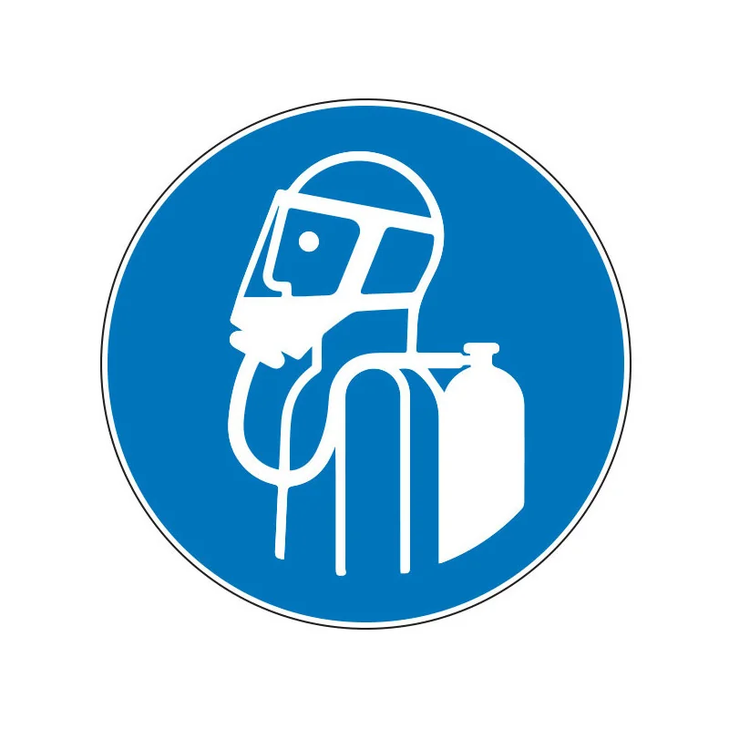 Pictogramme obligation Port obligatoire d'un appareil isolant respiratoire