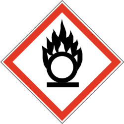 Pictogramme normalisé GHS  Comburant