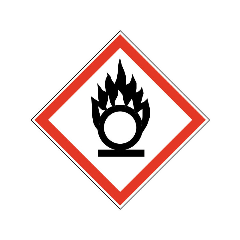 Pictogramme normalisé GHS  Comburant