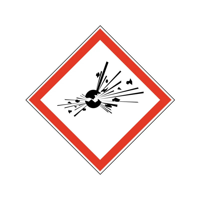 Pictogramme normalisé GHS Explosif