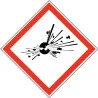 Pictogramme normalisé GHS Explosif