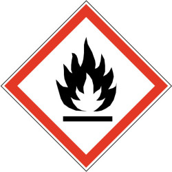 Pictogramme normalisé GHS  Inflammable