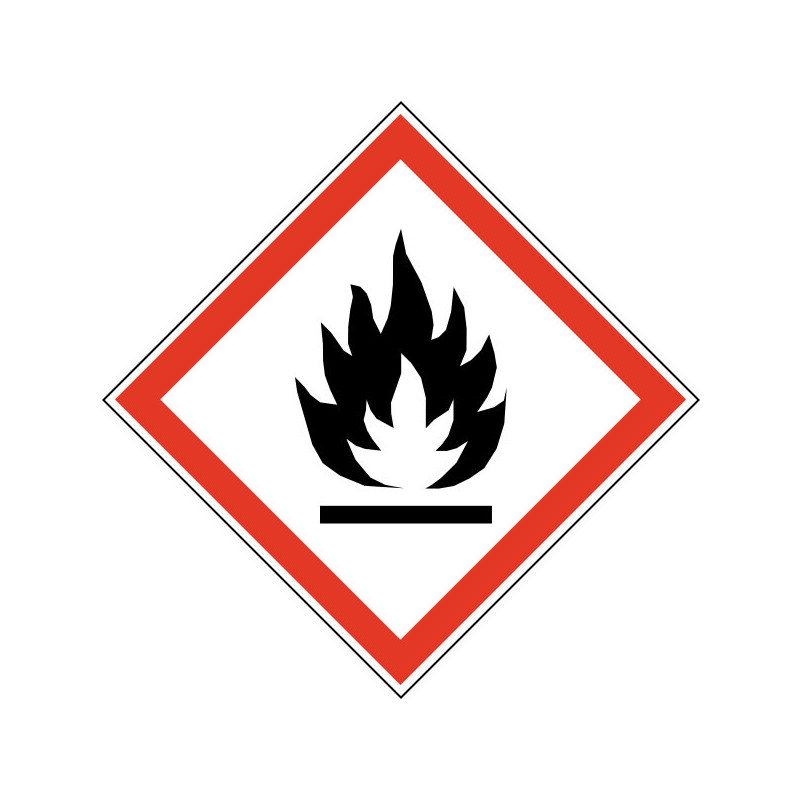 Pictogramme normalisé GHS  Inflammable