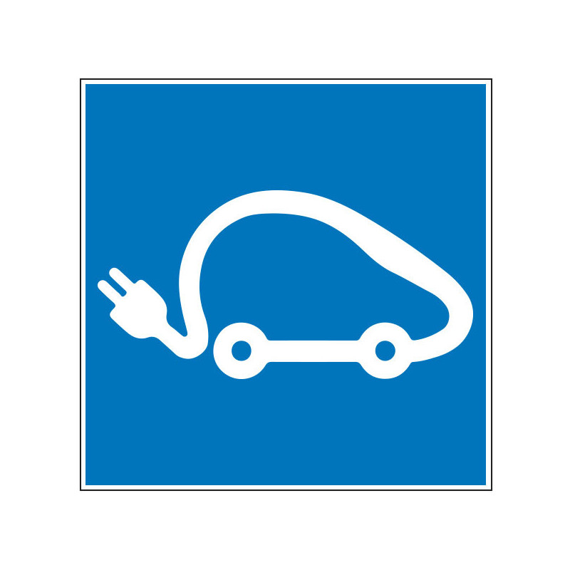 Pictogramme D information Borne De Recharge Pour Voiture lectrique Iso 
