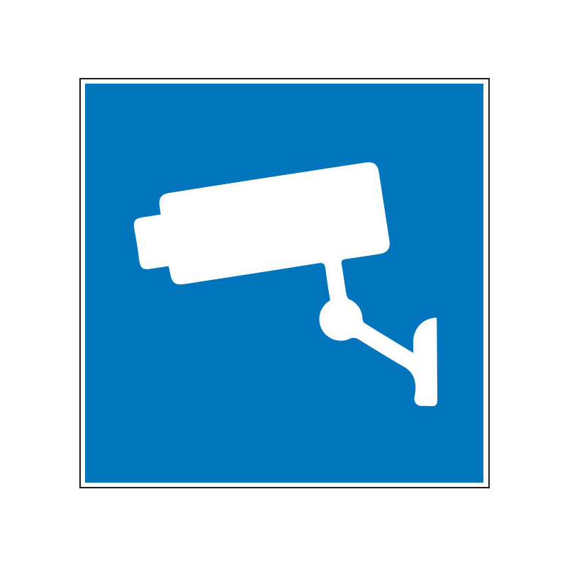 Pictogramme d'information  Vidéo surveillance